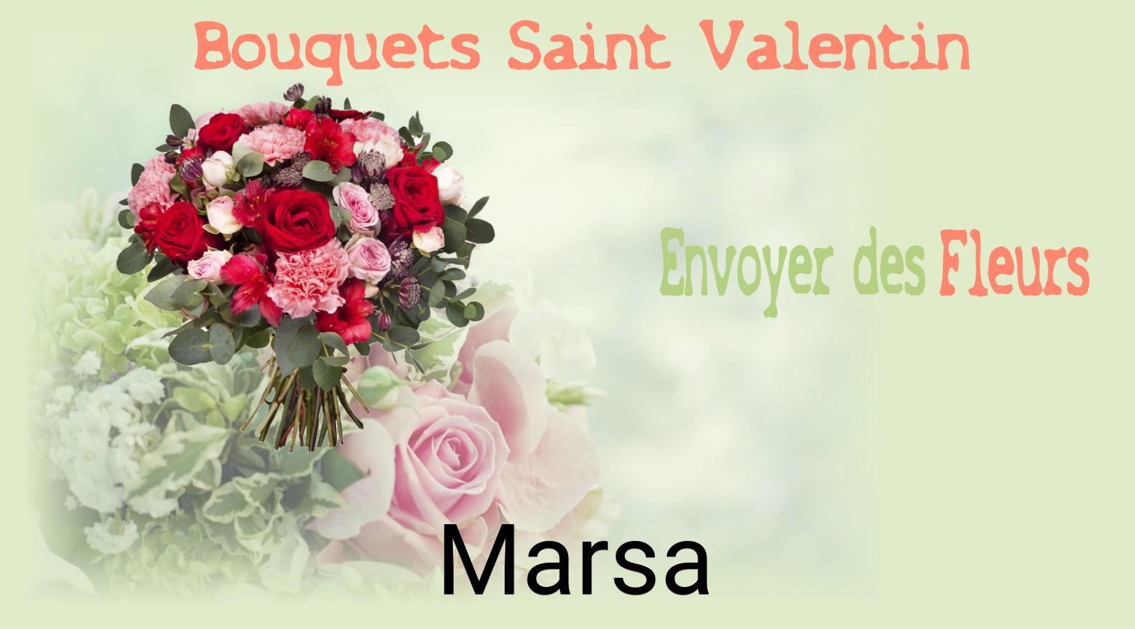 Roses de Saint-Valentin livrées à Marsa